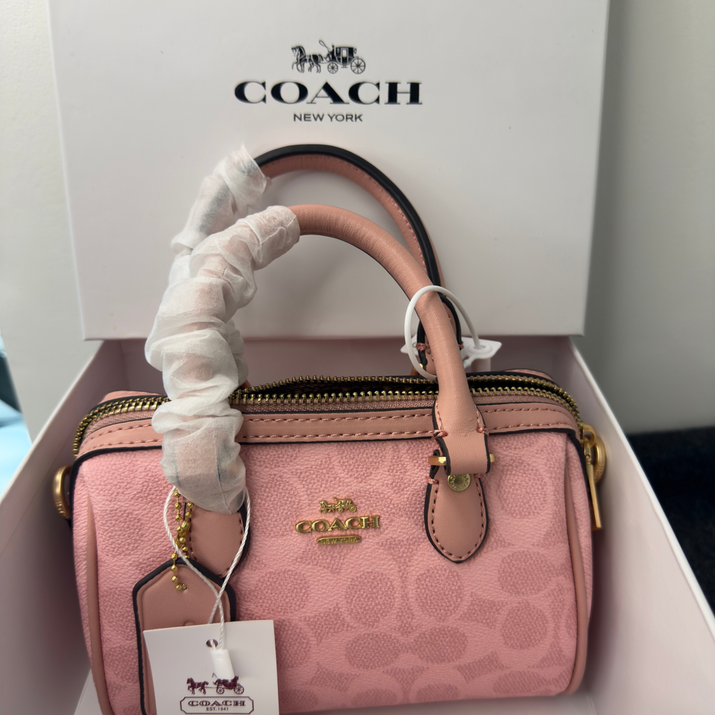 CH Mini Powder Pink Signature Canvas