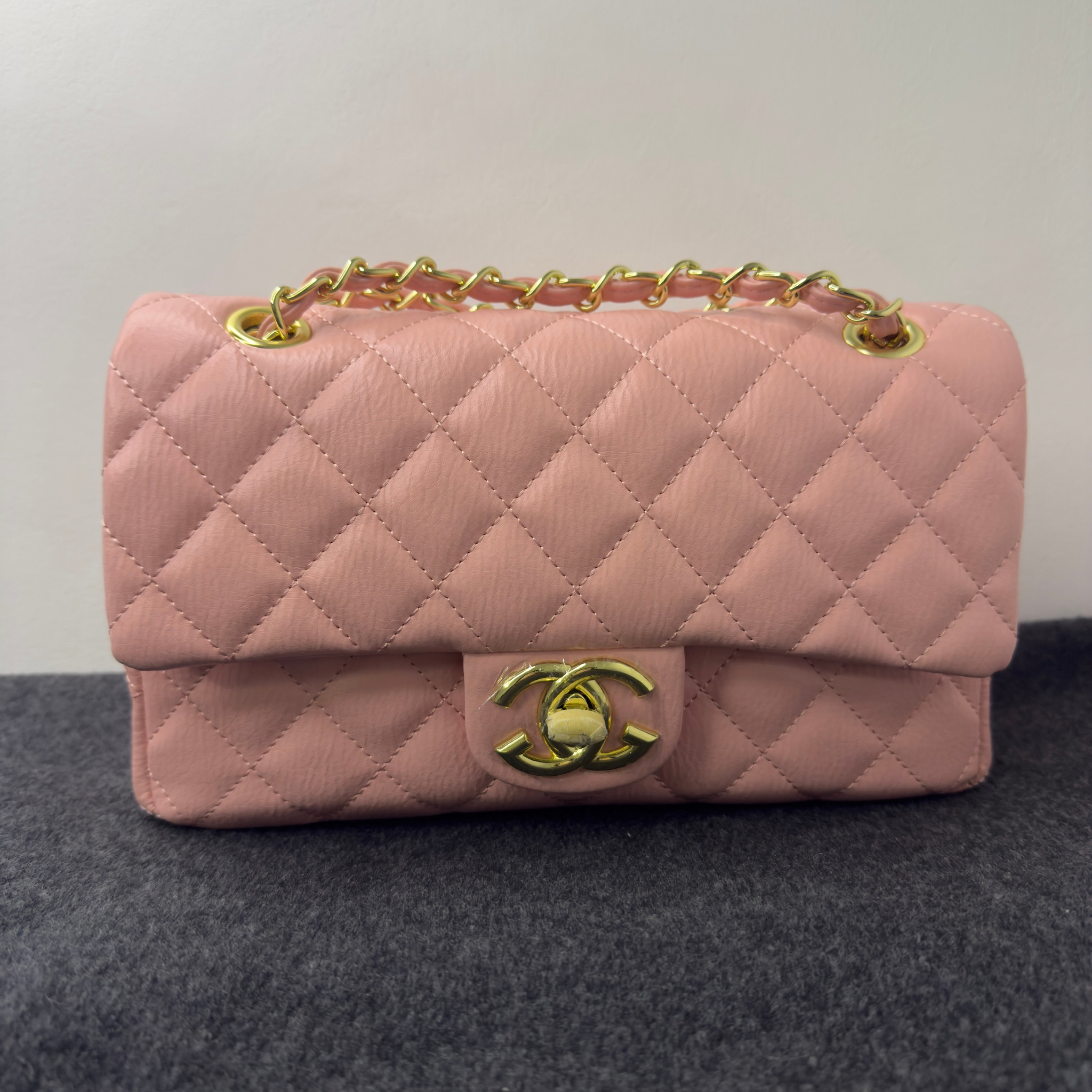 CC Quilted Chain Bag
